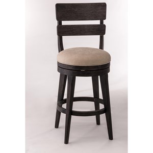 Hillsdale Wood Stools Swivel Bar Stool